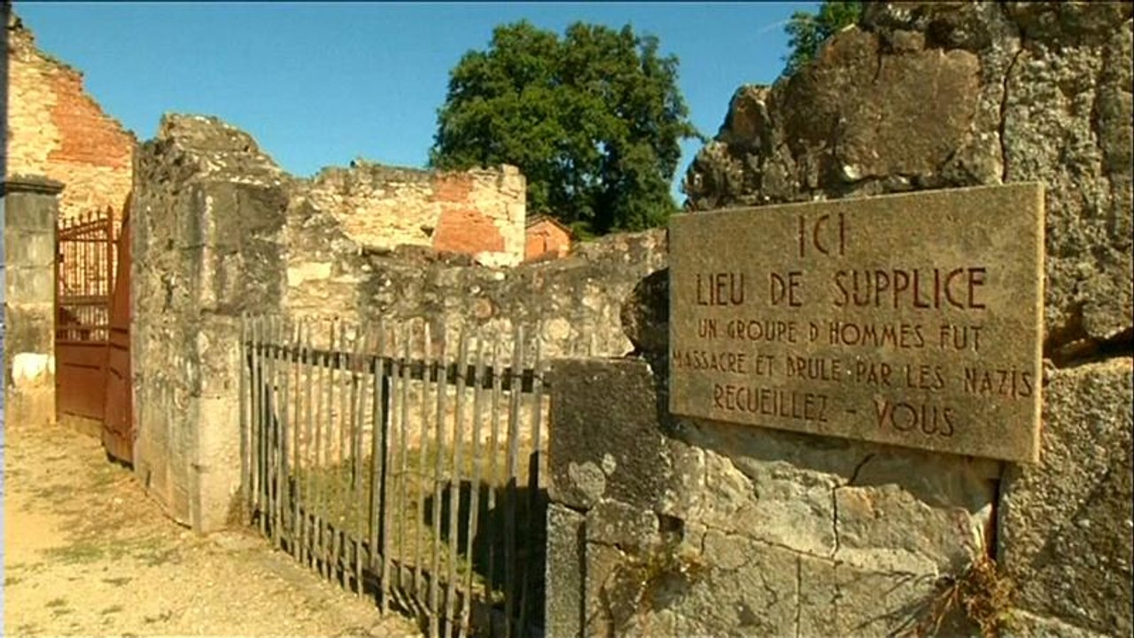 75ème commémoration du massacre d'Oradour-sur-Glane