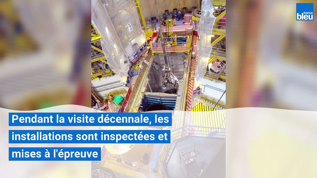 Au coeur de la centrale nucléaire de Chooz, en pleine visite décennale