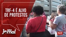 TRF-4 é alvo de protestos, em Porto Alegre