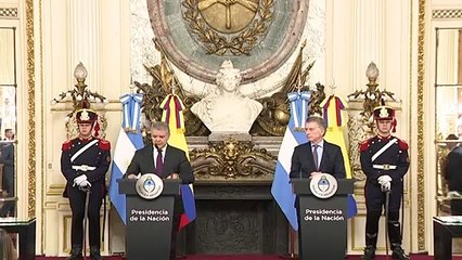 Macri y Duque se comprometen con “restablecimiento de democracia” en Venezuela