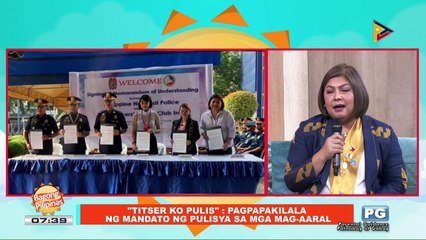 ON THE SPOT: 'Titser Ko Pulis': Pagpapakilala ng mandato ng Pulisya sa mga mag-aaral