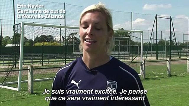 Football/WC-2019: interview de la Néo-Zélandaise Erin Nayler