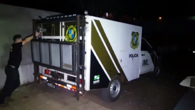 Corpo de jovem que morreu baleado em Quedas do Iguaçu é levado ao IML