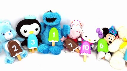 Teach Kids how to Count Numbers with Fun Popsicle Toys and Colorful Puzzle!
