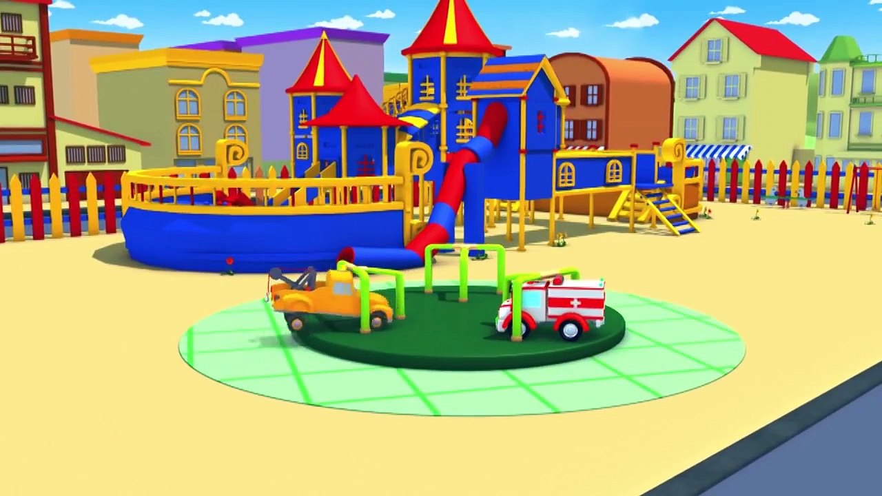 The Race Accident - Tom the Tow Truck in Car City   l Cartoons for Children