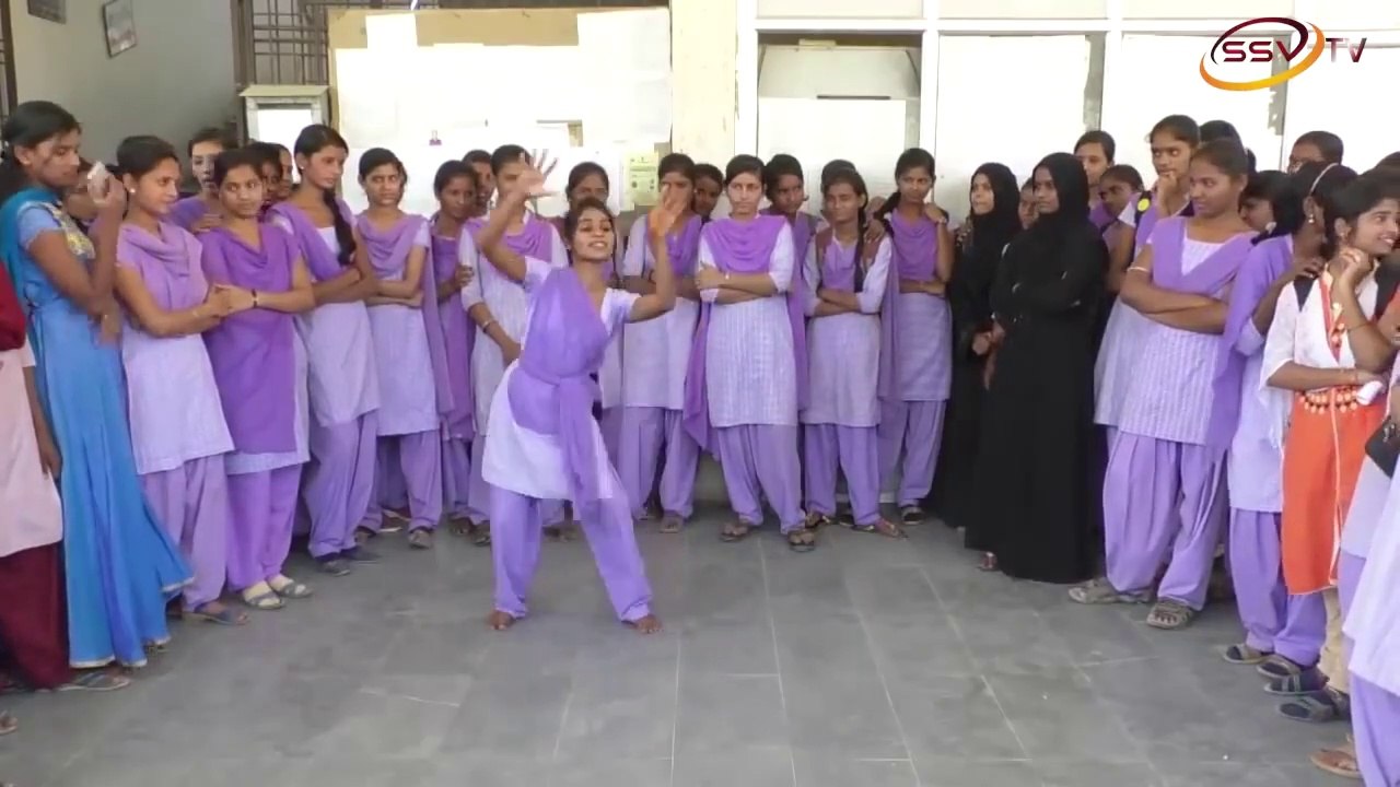 College Campus Highlets Govt first grade womens degree college with anchor Nitin Kattimani SSV TV 3