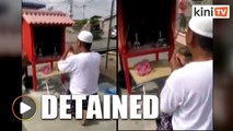 Man in 'Malay attire' detained after worshipping 'Datuk Gong'