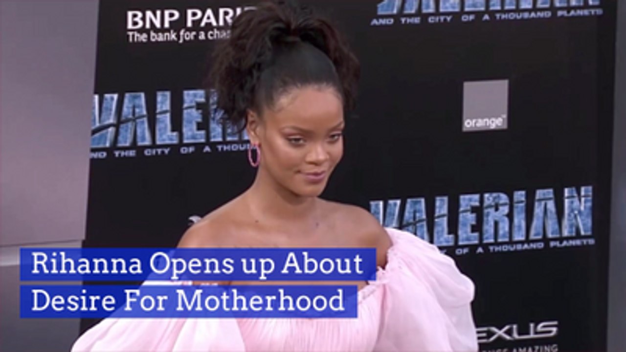 Rihanna Thinks About Being A Mom