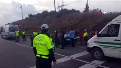 Bandırma'da feci otobüs kazası: 4 ölü 42 yaralı