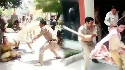 इंस्पेक्टर समेत पुलिसकर्मियों ने किन्नरों को दौड़ा-दौड़ाकर पीटा, थाने में कर रहे थे हंगामा