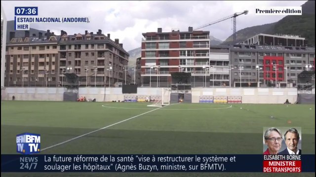 Une mauvaise pelouse synthétique, de la neige attendue... Les Bleus seront en terrain glissant ce soir à Andorre