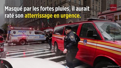 Un mort dans le crash d'un hélicoptère sur le toit d'un immeuble à New York