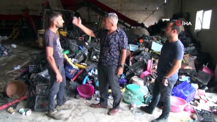 Atık toplayan hurdacıydı, şimdi atıkları işleyen tesisi var