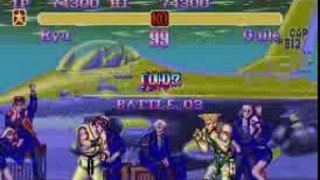 Combat 3 - Ryu vs Guile