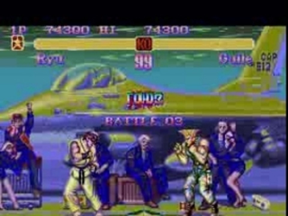 Combat 3 - Ryu vs Guile