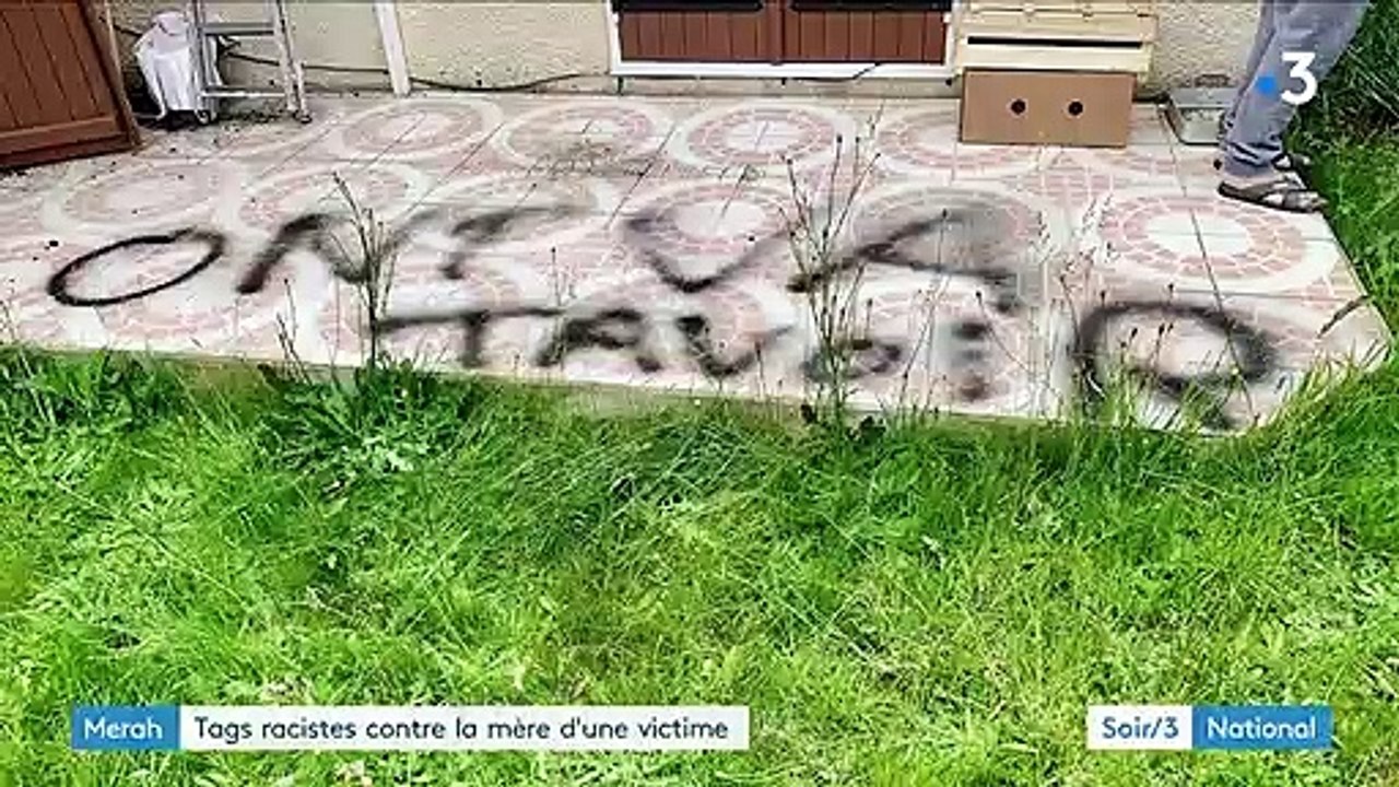 Affaire Merah : la mère d'une victime retrouve ses murs tagués