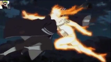 Naruto kakashi  vs obito attaque 1e attaque reçu