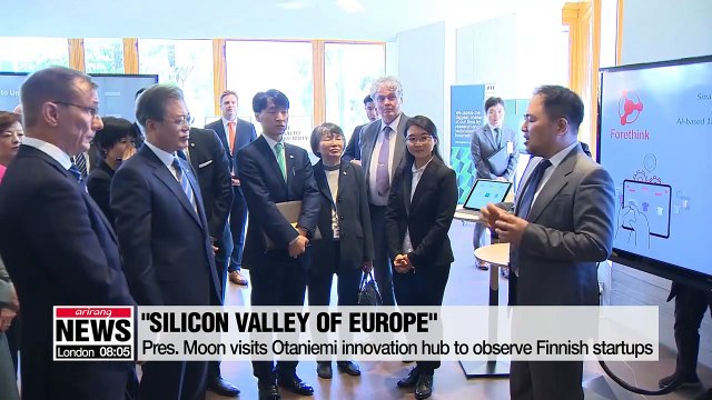 Pres. Moon seeks advice on Finland's experience of innovative growth