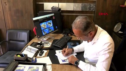 ANTALYA ÖLMEDEN KENDİ MEZARINI DA YAPTI