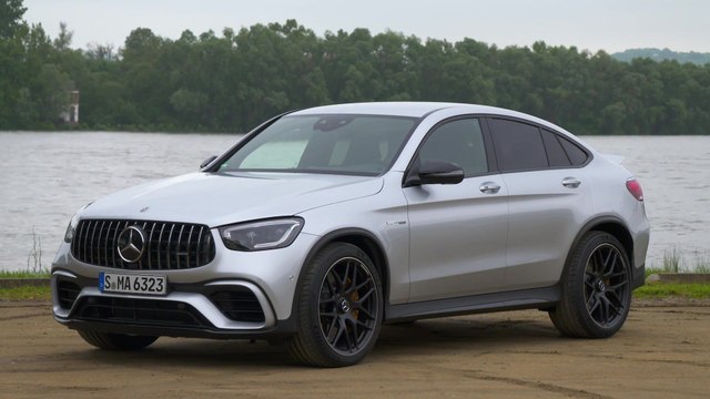 Mercedes-Benz AMG GLC 63S 4MATIC+ Coupe Design in Iridium silver