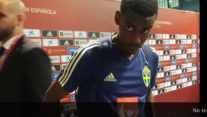 Alexander Isak: "Conozco el interés de la Real Sociedad"