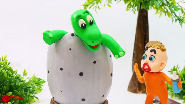 Funny Play Doh Stop Motion Superhero Babies Play On The Slide Kid Toy Play Doh Cartoons For Kids