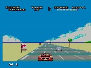 Out Run sur master system