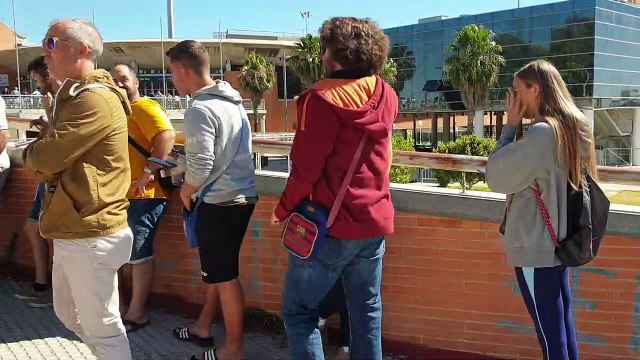 Recreativo-Mirandés: Espectaculares colas en Huelva para la vuelta del Play Off