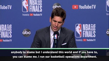 Warriors GM holds back tears defending decision to play Durant