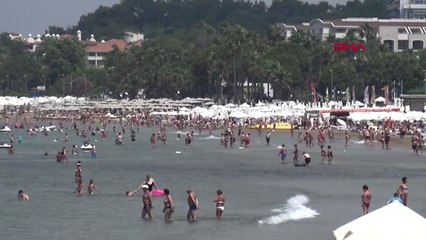 ANTALYA SİDE PLAJLARINA YABANCI TURİST AKINI