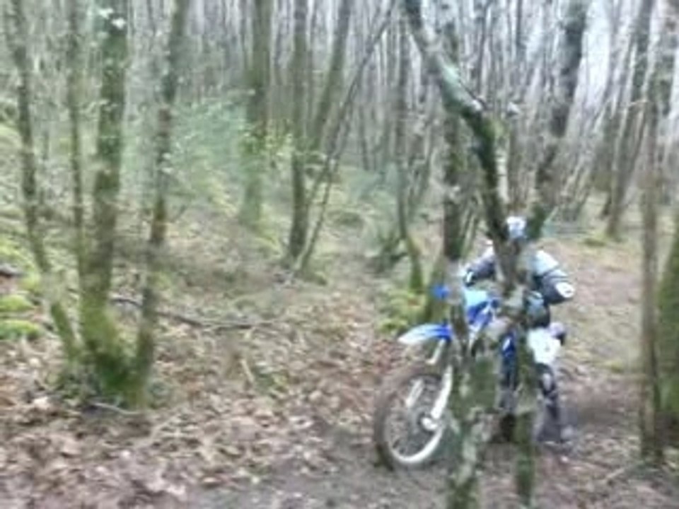 enduro David et oui encore une cote