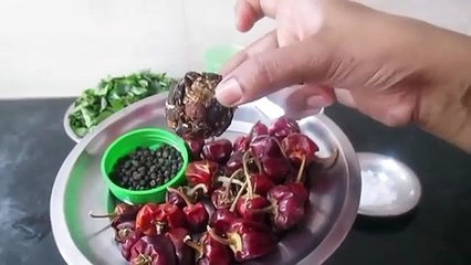 Karuvepilai rice or Karuvepilai sadham or Curry Leaves Rice (in tamil)