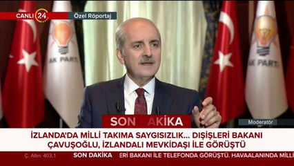 Numan Kurtulmuş 24'te