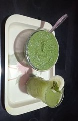 how to Made sour and delicious green chatani .