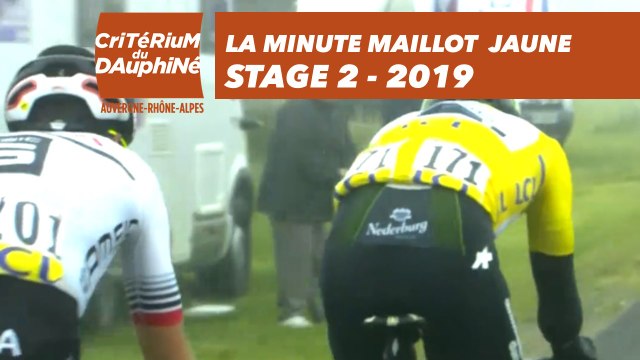 Yellow Jersey Minute / Minute Maillot Jaune - Étape 2 / Stage 2 - Critérium du Dauphiné 2019