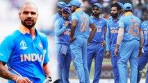 World Cup 2019: Shikhar Dhawan ruled out, it can be India's playing XI | वनइंडिया हिंदी