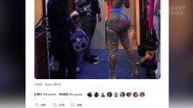 La imagen de Cardi B en ropa interior de hilos y medias transparentes levanta pasiones