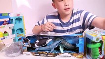 PJ Masks , Paw Patrol , Peppa Pig , Surprise Eggs with Sharks and Crocodile Toys Unboxing for Kids