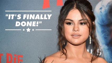 Selena Gomez finally finishes new album