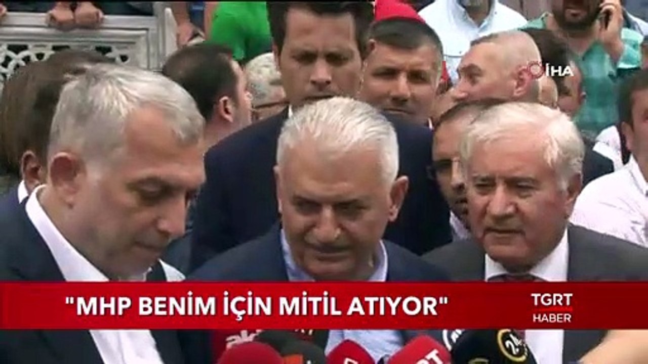 Binali Yıldırım: "MHP Benim İçin Mitil Atıyor"