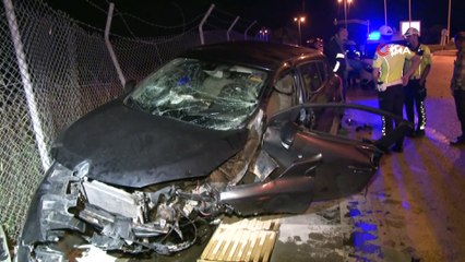 Başkent’te sıkışmalı trafik kazası: 2 yaralı