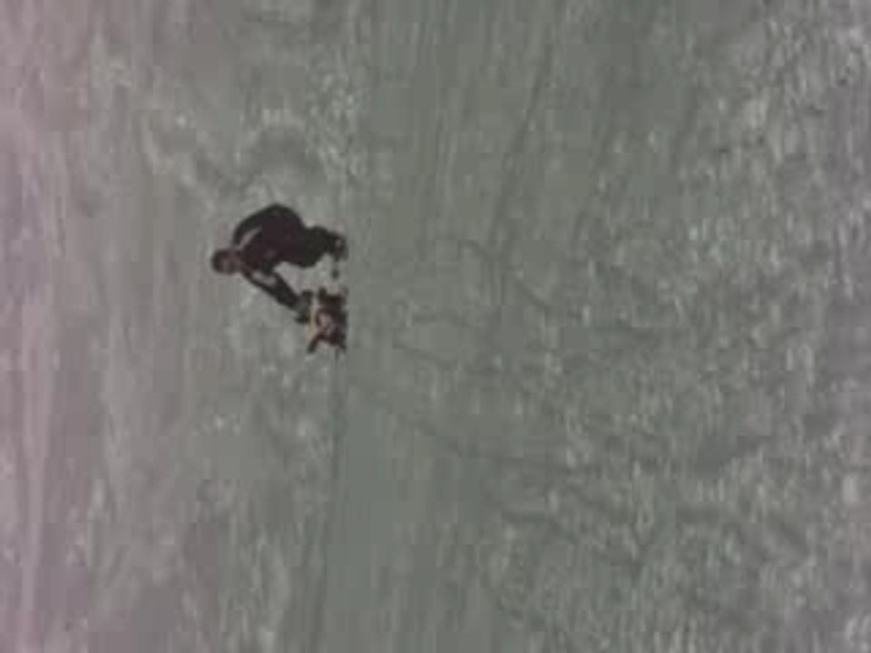 Descente à luge aux Menuires