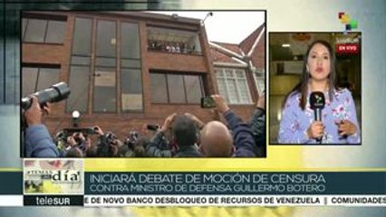 Congreso colombiano discute toma de escaño de Jesús Santrich