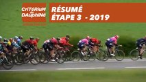 Résumé - Étape 3 - Critérium du Dauphiné 2019