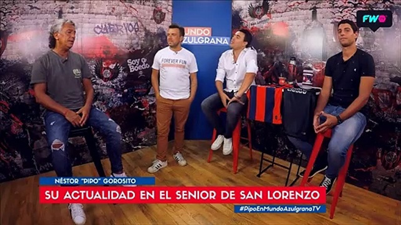 La actualidad de Pipo en el senior