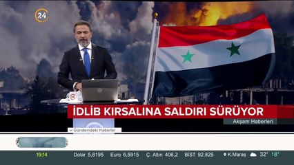 İdlib kırsalına saldırı sürüyor