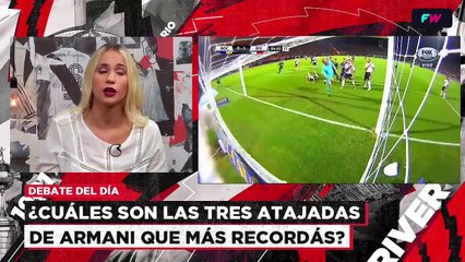 Debate del día: el equipo de LPM TV eligió sus tres atajadas de Armani