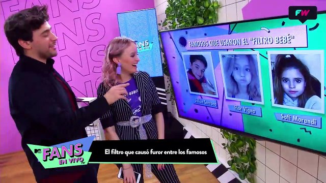 Rochi Igarzabal en MTV Fans en Vivo