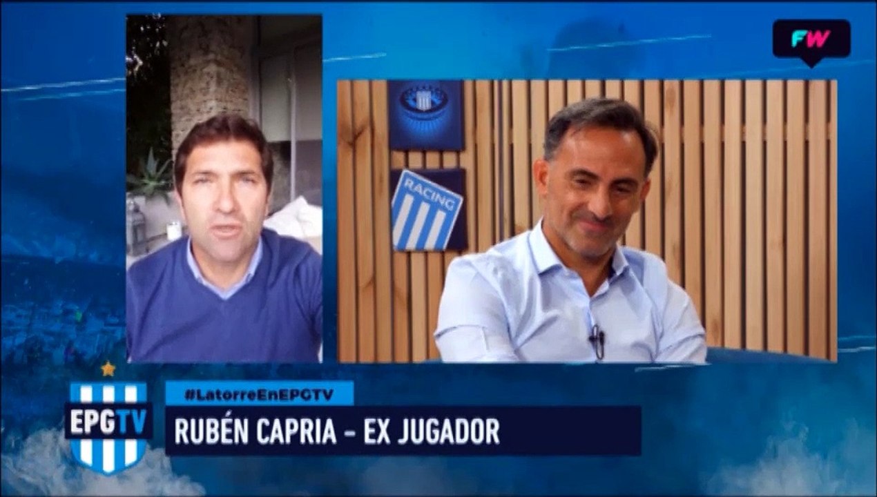 Capria saludó a Latorre