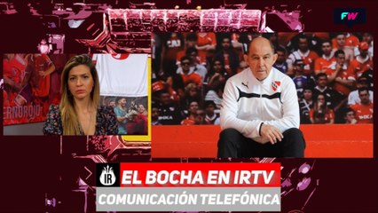 #IRTV Bochini: "Erraron al momento de reemplazar jugadores"
